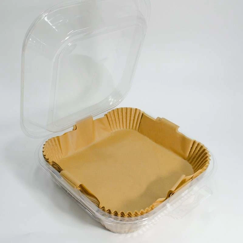 Square Silicone Baking Paper For Hassle-Free Cooking Non-Stick Paper Parchment Air Fryer Basket Liners